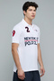 Embroidered Polo T-Shirt with Short Sleeves - 3