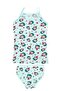 Girl's Aqua Green Cotton Underwear Set - 2