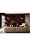 Wooden Curves Geometric Wood Textured Self-Adhesive Wallpaper