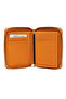 Petty Zipper Orange Mini Wallet - 3