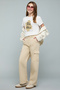 Solid Cargo Pants with Button Closure - 3