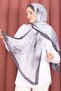 Rose Pattern Shawl Series Gray