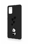 Samsung-A71 Compatible Heart Panda Patterned Silicone Case - 4