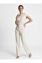 Wide Leg Crepe Fabric Trousers 1136 - 3