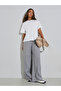 White Knitted Round Neck T-Shirt - 2