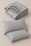 Elastic Bed Sheet Set Including Pillowcases |   Double Bed (160X200Cm) + 2 Pillowcases (50X70Cm) |   Daily Use - 2