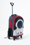 Primary School Bag and Lunchbox Set with Trolley for Ages 7 - 13 (Fixed Trolley Mechanism + Folding Front Stand) - 3