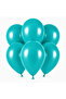 Turquoise Color Latex Pastel Balloons (30 cm) - 6 Pieces