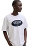 تي شيرت رجالي أبيض من JJEDOVER DENIM TEE SS O-NECK SN رمز الموديل: 12290417White - 4