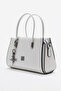 Women's Hand and Shoulder Bag Anna White