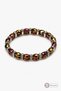 Colorful Crystal Stone Beaded Elastic Bracelet |   Shiny Cut Stylish Women's Bracelet - 2