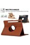 SmartGrist Smart Cover for Samsung Galaxy Tab S7 Plus 2020, Techcircle Slim Folio Rotating Stand Case - 3