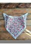 Cherry Patterned Lace Children's Bandana – Double Layer Cotton Muslin Fabric - 2