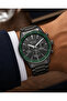 Men's Wristwatch Steel Band Smoked Color Function Casual and Classic Style Gift Boxed - 3
