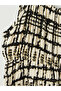 Nevavm Patterned Waist-Hugging Dress with Rope Straps - 8