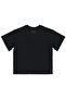 Basic Flamlı T-Shirt for 10-13 Years Old - Black - 2