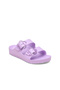 Women's / Girls' Slippers 1031262 Arizona Kids Eva Flower Buckle Crocus - 2