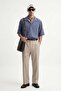 Indigo Lyocell Relax Fit Men's Shirt - 2