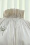 Nara Astarlı Janjan Chiffon Skirted Double Set - Beige - 5