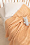 Curl Knitwear Baby Blanket - Salmon