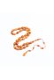 Squeeze Amber German Numbered Stick, Handcrafted, Signed, Beyzi Cut, 8.5X13Mm Prayer Beads