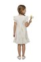 Byz Girl's Dress with Flower Detail - 4
