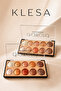 2-Piece Glitter Eyeshadow Palette Warm Tone 10 Colors Shimmering Eyeshadow Set
