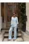 Women's Tencel Fabric Pants and Shirt Set - 7
