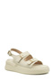 Vetrana Off-White Women's Thick Sole Sandals - 2