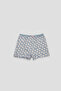 Girl's Patterned Premium Cotton Combed Cotton 2-Piece Boxer Shorts Set - 2