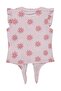 Daisy Patterned T-Shirt for 2-5 Years Old - Powder - 2