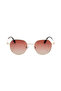 Polarized Sunglasses Gold Frame Brown Mirror Lens 50mm - M8039BR2PV - 2