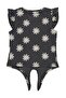 Daisy Patterned T-Shirt for 2-5 Years Old - Gray - 2