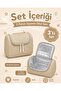 Galb Khaki Tr1 Korean Model 3-Piece Primary School Bag Set: Backpack + Lunch Box + Pencil Case School - 7
