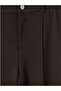 New Season Brown Slim Fit Spanish Leg Women's Trousers - 3