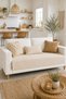 Linen Plain Simple Sofa Cover Bohemian Decorative Sofa Cover for Sofa Bed Covering the Seating Area Living Room Cover - 3