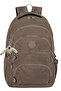 Galb Dark Mink Tr2 Set of 2 Lux Crinkle Fabric High School and Middle School Backpack + Pen Holder Maymun Kamp - 4