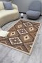 Ethnic Kilim Look Decorative Carpet Modern Cotton Base Carpet for Hall, Entrance and Living Room 2329 - 4
