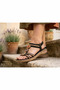 26Y240-15 Women's Orthopedic Stone Sandals