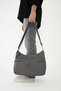 Viatox Vs 3051 Women's Water Resistant Fabric 5-Compartment Crossbody Black School Travel and Shoulder Bag Gray - 4