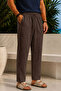 Men's Waist-Tie Linen Trousers