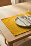 Barcelona Velvet Textured 6-Piece American Service Set Dark Yellow - 2