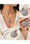 Armor Prayer Necklace – Silver Color Steel Necklace - 4
