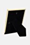 Plated Metal Glass Frame, Gold - 3