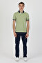 Polo Collar Cotton Pique T-Shirt - 6
