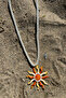Sun-Themed Summer/Beach Women's Necklace - Adjustable (28cm + 3.5 cm) - 7