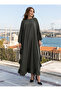The Sides Are Fully Ruffled, Wide-Cut, and Can Be Worn in Sizes 40-56, Making It a Loose-Fitting Ferace Dress. - 2