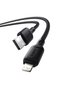 Silky Series USB-A to Lightning Data Cable, 2m, Black - 6