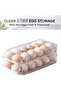 Egg Holder for Fridge, Automatic Rolling Egg Organizer, 2 Layer Stackable Egg Storage Container - 2
