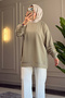 5633 - سترة نسائية طويلة مريحة وعادية